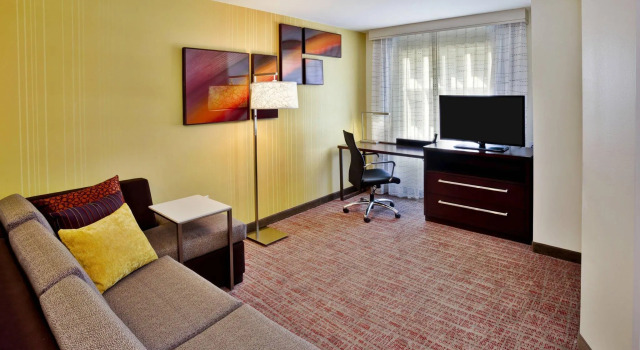 Двухместный люкс c 1 комнатой Residence Inn by Marriott Chicago Wilmette/Skokie