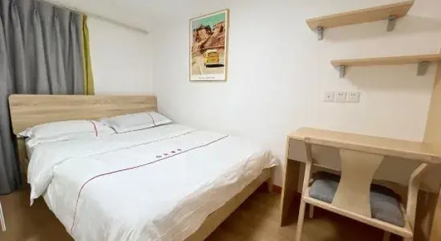 Люкс Дуплекс с 2 комнатами с балконом Zhongshan Perth Lodge (MIXC)