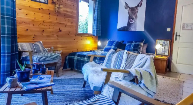 Четырёхместный номер Standard Gîte Ancolie Bleue