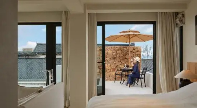 Люкс с видом на море Anxun · Holiday Villa Resort Guesthouse (Dali Ancient City Branch)