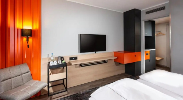 Двухместный номер Superior with kitchenette ibis Styles Berlin Treptow