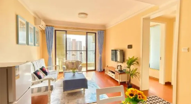 Двухместный люкс с видом на город Red Pure Silver Beach Hotel (Beihai Yinzh an International Passenger Port Store)