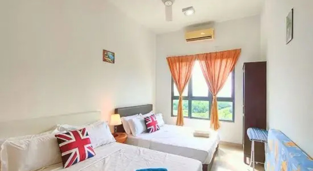 Семейный люкс #DP4, Comfy Park View Stay Above DPulze Mall