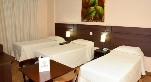 Четырёхместный номер Standard Hotel Maruá