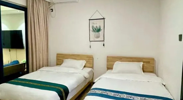 Люкс Deluxe Haiyuege Scenic Apartment