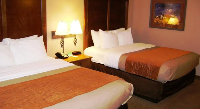 Четырёхместный номер Standard Comfort Inn Benson near Kartchner Caverns