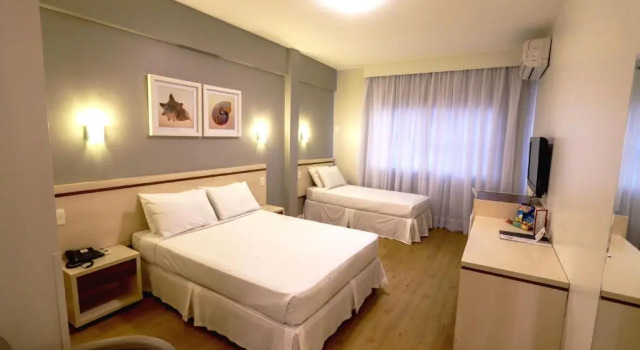 Трёхместный номер Standard Hotel Pires by Pires - Balneario Camboriu