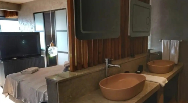 Двухместный полулюкс с видом на море Sifne Thermal Otel