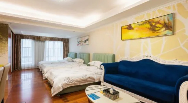 Номер Deluxe Mahattan Apartment - Free Shuttle Bus for Canton Fair