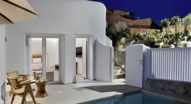 Люкс Luxury с видом на море Etere Luxury Suites