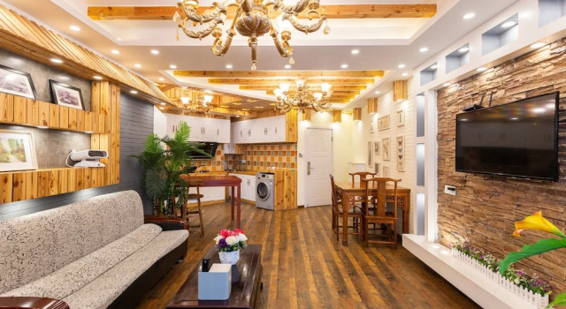 Апартаменты с 2 комнатами Youcun Apartment - Jueshi Building