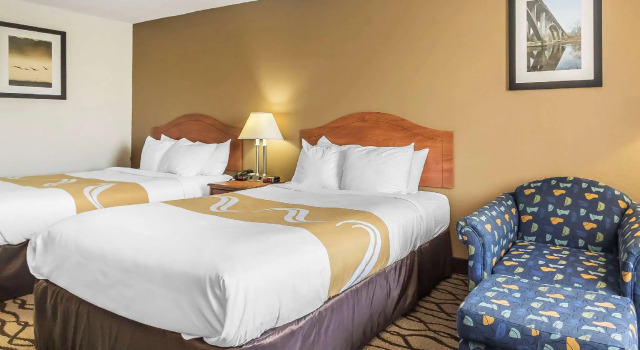 Standard- firedobbelt værelse The Riverstone Hotel Charleston-Sikeston