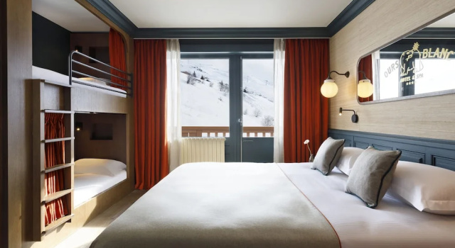 Четырёхместный номер Classic Ours Blanc Hotel & Spa