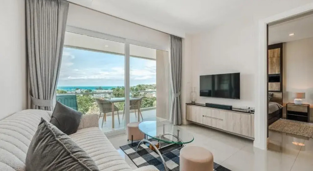 Апартаменты 1BR Rooftop Pool Ocean View C189