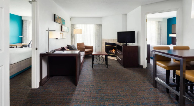 2 makuuhuonetta Sviitti Residence Inn by Marriott Provo