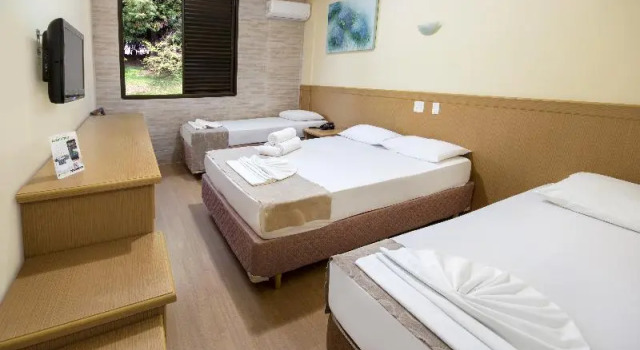 Одноместный номер Standard с балконом Hotel Vilage Inn All Inclusive Poços de Caldas By Nacional Inn