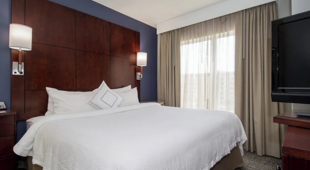 Двухместный люкс с 2 комнатами Residence Inn Marriott Concord