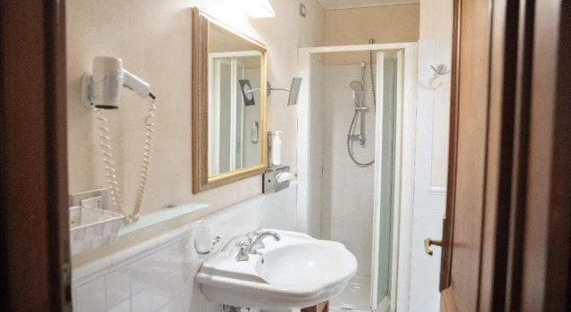 Economy Doppel Zimmer Hotel Clitunno