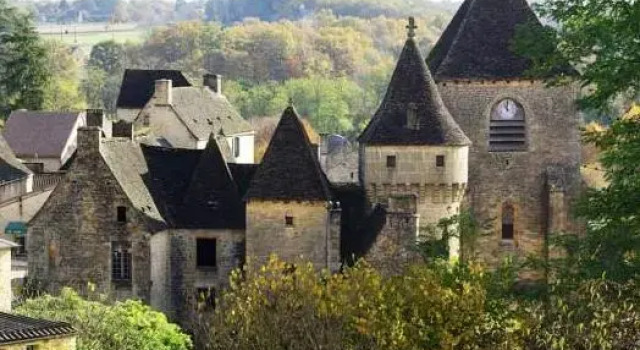 Семейный номер Standard с красивым видом из окна Logis Hôtel Restaurant La Borie