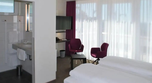 Одноместный номер Standard с балконом Hotel am Berg Esslingen