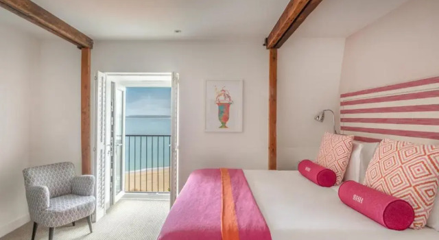 Двухместный номер Deluxe с видом на море Harbour Hotel & Spa St Ives