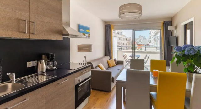 Апартаменты с 2 комнатами Résidence Lagrange Vacances Les Patios Eugénie