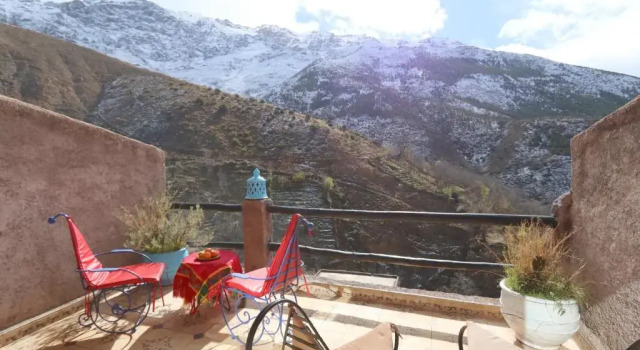 Семейный номер Standard с видом на горы Toubkal Garden
