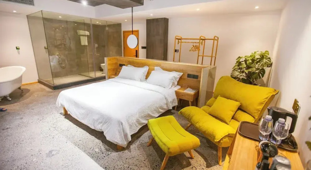 Номер Deluxe Tianmen Boutique Hotel-Free pickup from Tianmenshan-English services-Near the Tianmen Cableway