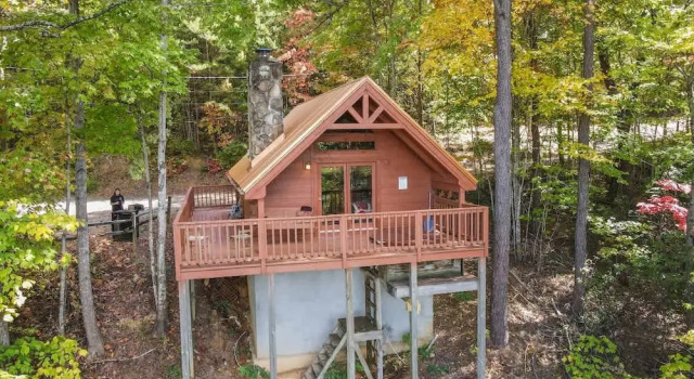 Люкс Cute Studio Cabin Views Private Hot Tub Relax