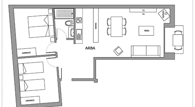 Апартаменты Apartamentos Uncastillo