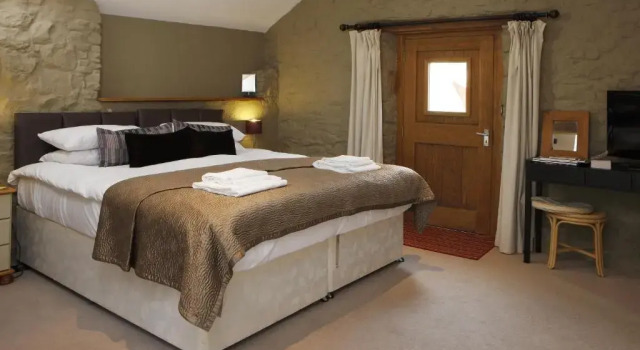 Luxo Casal quarto com vista The Lamb Inn