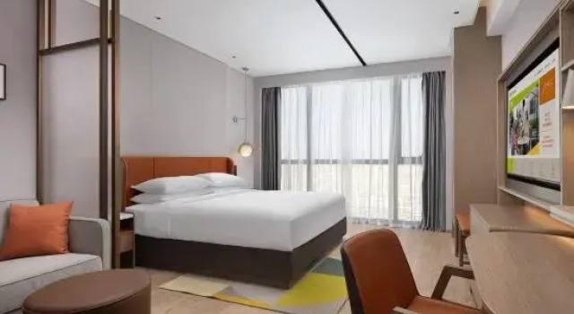 Двухместный люкс Superior Home2 Suites by Hilton Yinchuan Xingqing