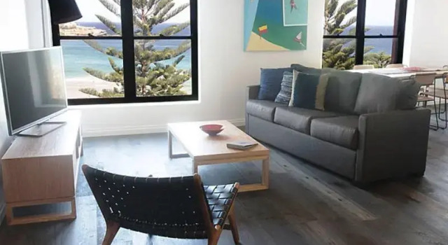 Люкс с видом на море Bondi 38 Serviced Apartments