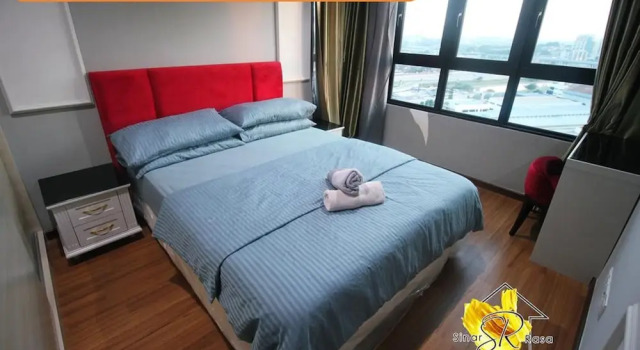 Апартаменты с 2 комнатами с балконом Sinar Rasa Homestay at I-Soho, I-City