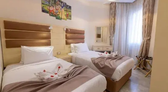 Люкс с 3 комнатами с видом на залив Marom Port Said Resort & Beach