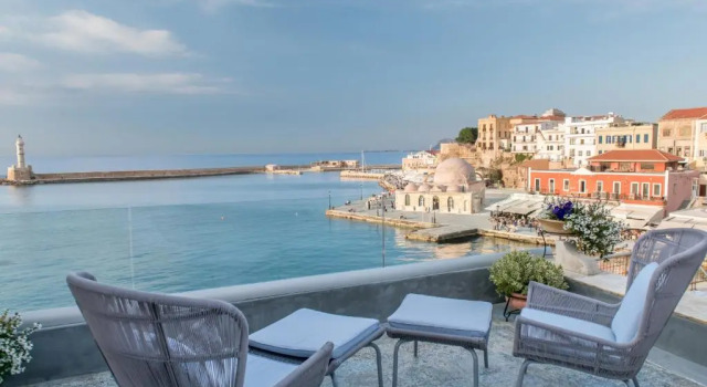 Люкс Пентхаус с видом на море Vranas Residenza Signature Suites