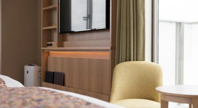 Трёхместный номер Deluxe с красивым видом из окна Отель MyStays Kyoto Shijo
