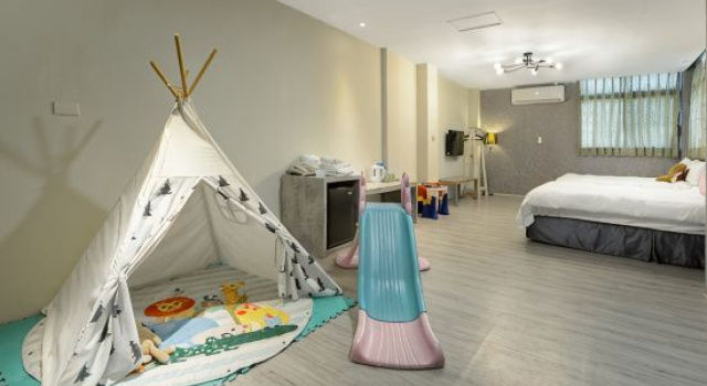 Четырёхместный семейный номер Standard Sun Moon Lake Loft Inn