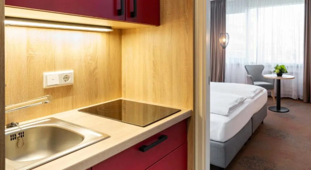 Двухместный номер Deluxe Plaza Hotel & Living Frankfurt