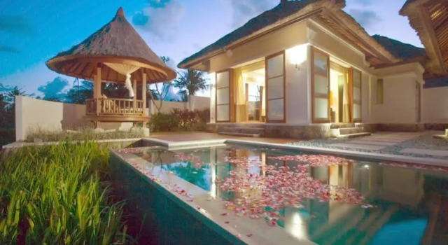 Sanctuario Luxury Hotel and Villas Sanur Bali, Reservar Hotel Hotéis em Bali com piscina, Piscina
