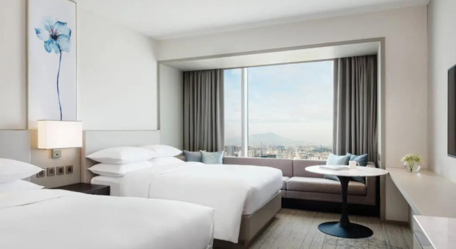 Двухместный номер Taipei 101 View Courtyard by Marriott Taipei Downtown