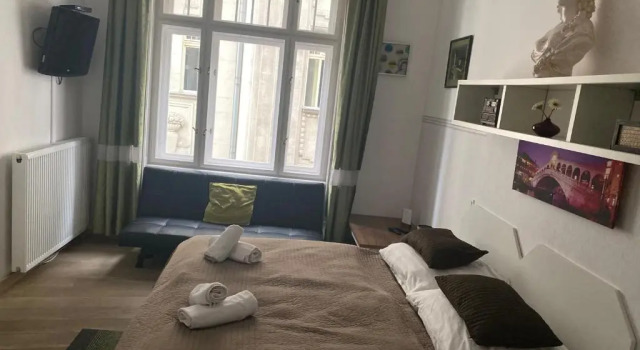 Двухместный номер с видом на город Butterfly Home Danube