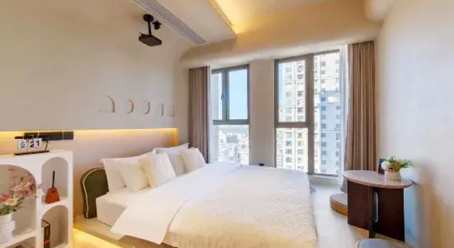 Двухместный люкс Premium с видом на море Pingtan Qiyun Tinghai Homestay