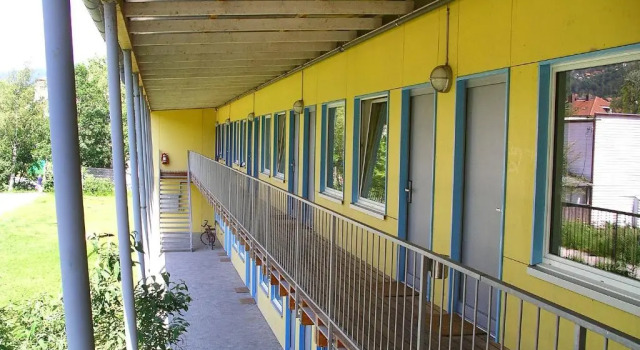 Кровать в общем номере Swiss Hostel Lago Lodge