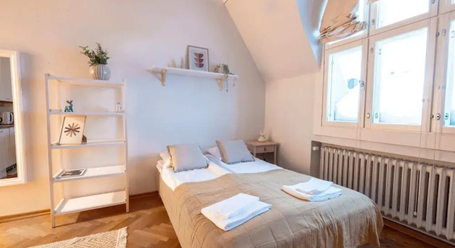 Студия Comfort 2ndhomes Cozy & Compact Top Floor Studio