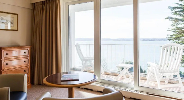 Deluxe familie værelse med havudsigt The Imperial Hotel Torquay