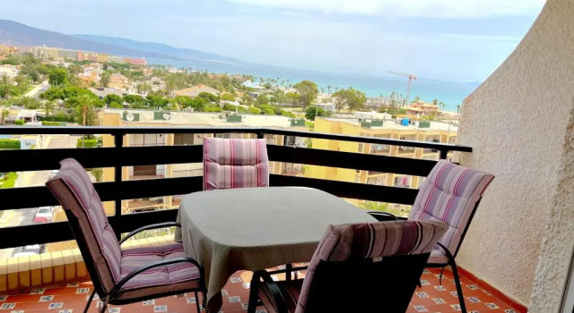 Апартаменты с 2 комнатами Apartamento Roquetas de Mar Urbanización, 2 dormitorios, Gran Terraza con vista al mar, wi-fi, parking y piscina