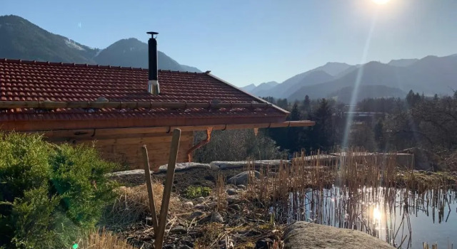 Шале с 3 комнатами BERGSUCHT-Ruhpolding, Traumlage am sonnigen Südhang, kostenlose Parkplätze, schnelles WLAN, ruhige Sackgasse, NETFLIX inklusive