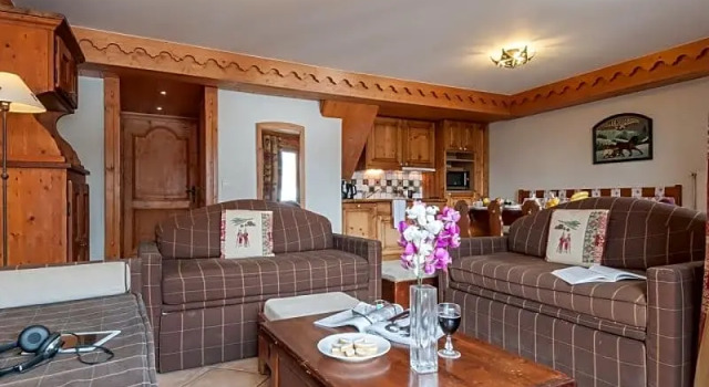 Апартаменты Standard с 4 комнатами Résidence Pierre & Vacances Premium Les Fermes De Méribel