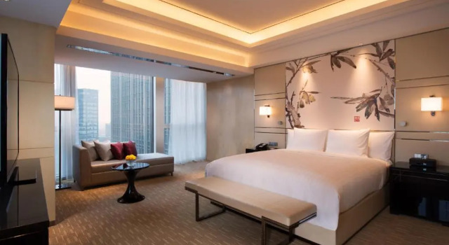 Двухместный номер Executive Shanghai Marriott Hotel Parkview